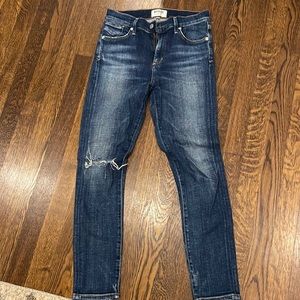 Agolde distressed skinny Jean